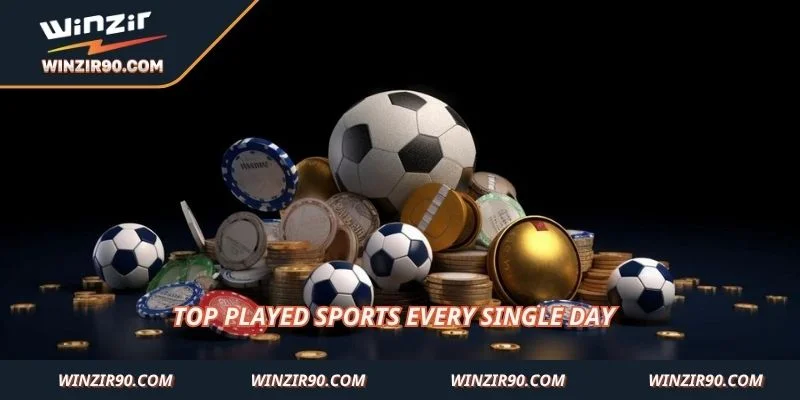 Top played sports every single day