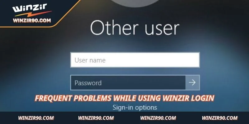 Frequent problems while using Winzir login