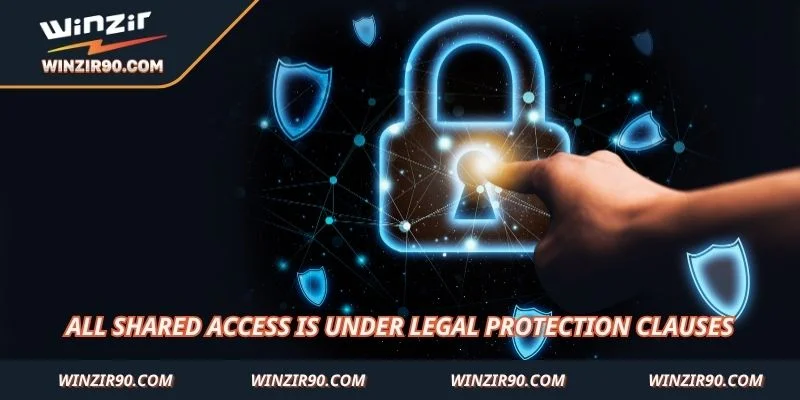 All shared access is under legal protection clauses