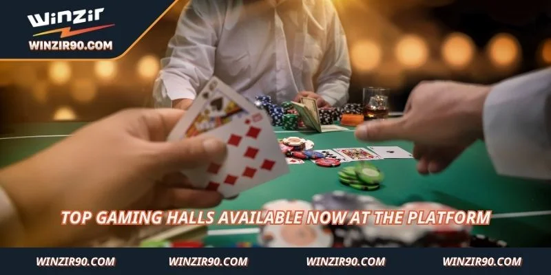 Top gaming halls available now at the platform