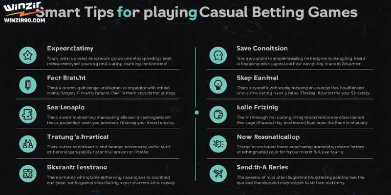 Smart Tips for Playing Casual Betting Games