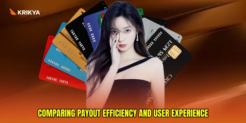 Comparing payout efficiency and user experience