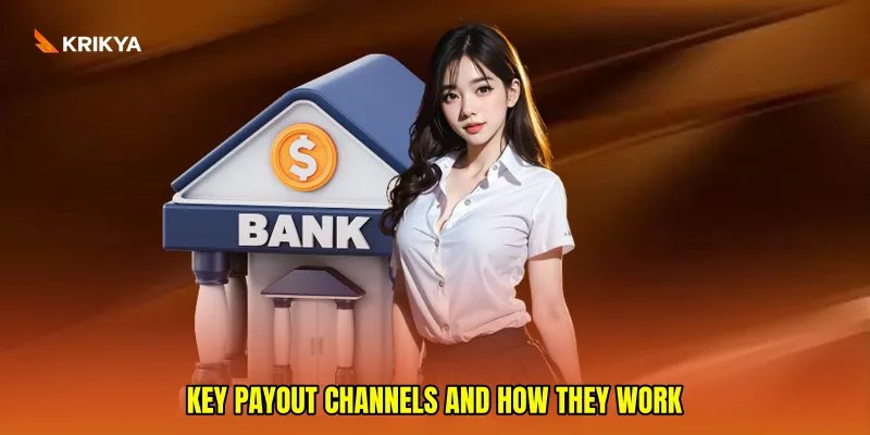 Key payout channels and how they work